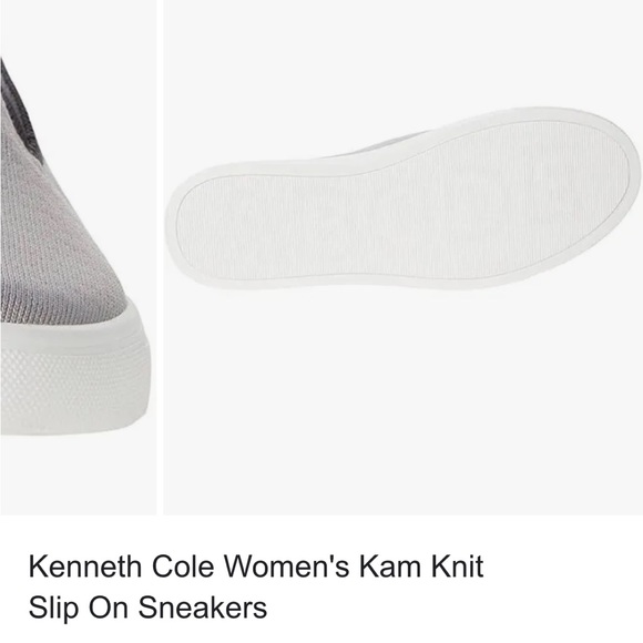 KENNETH COLE NEW YORK Women's Kam Slip-On Knit Sneakers NWT - Picture 5 of 6